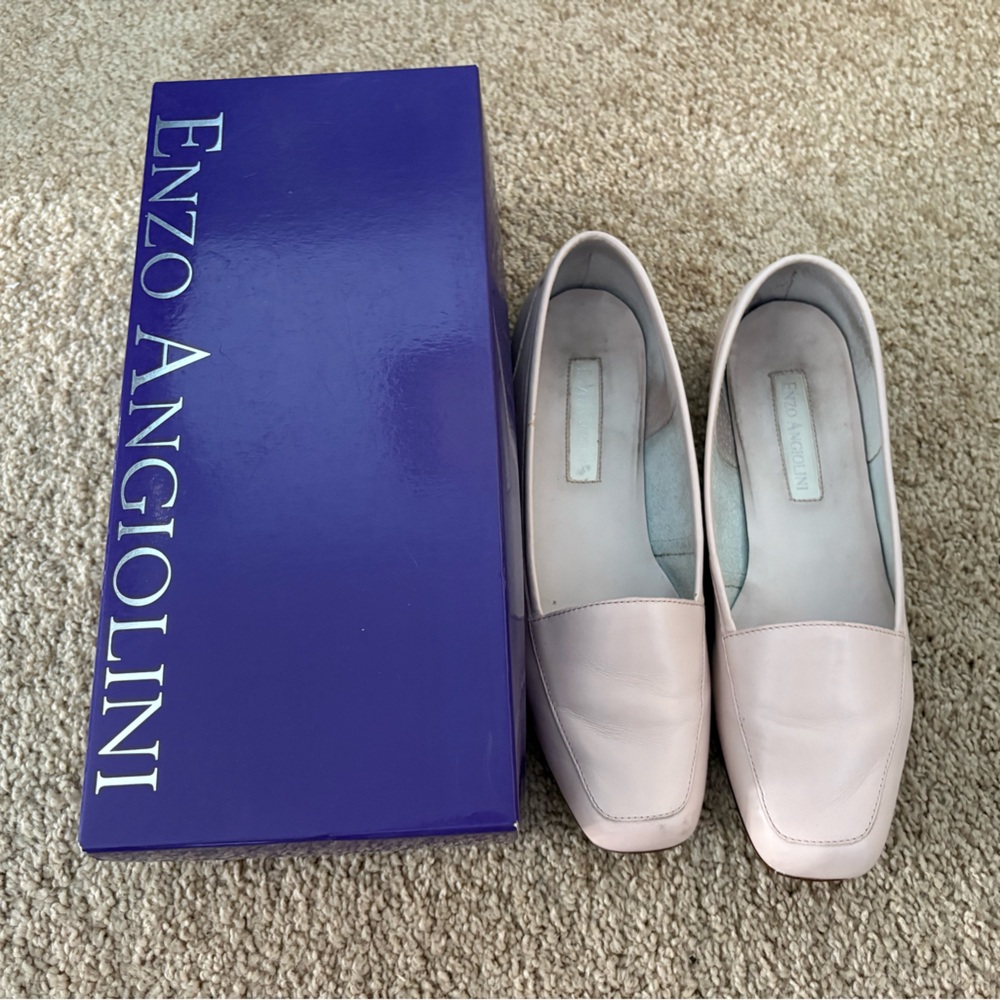 Enzo Angiolini Women's Light Pink Flats